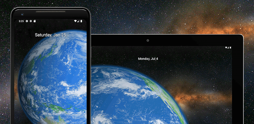 Earth 3D Live Wallpaper v2.3.2 MOD APK (Premium Unlocked)