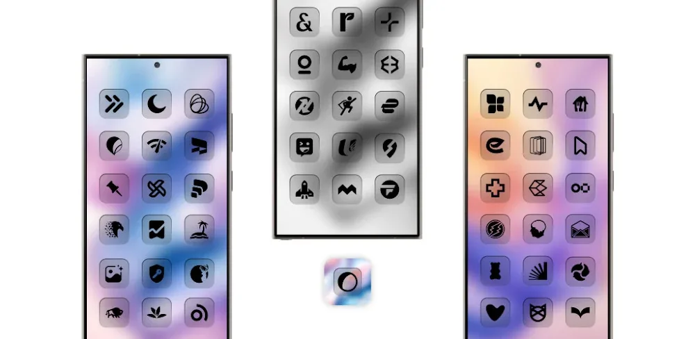 Eclipse Transparent Icon Pack v6.6 APK (Full Version)