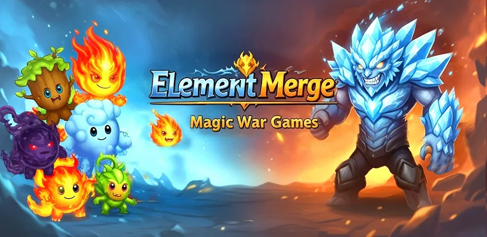 Elemental Merge Game v1.3.1 MOD APK (Menu, Coins, Damage)