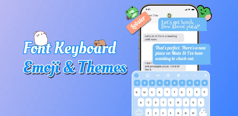 Emoji Font Keyboard & Themes v63 MOD APK (Premium Unlocked)