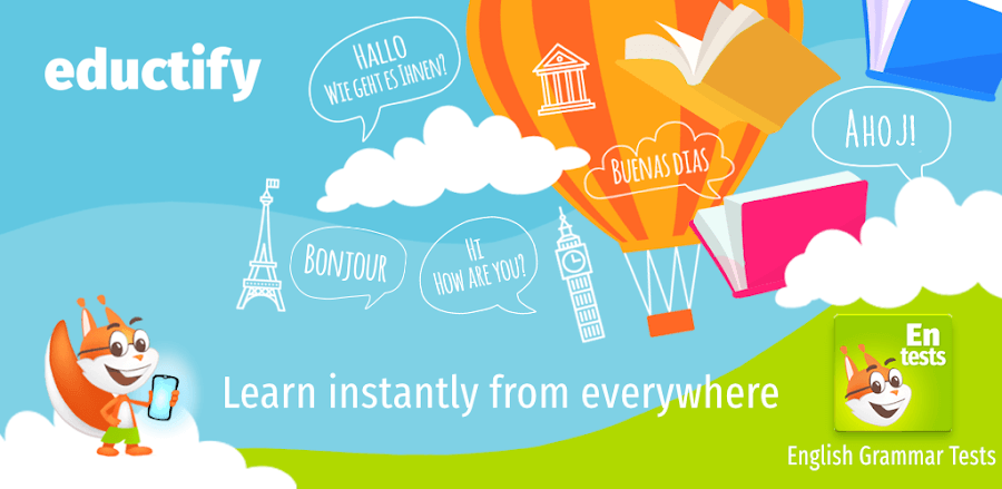English Grammar Tests v1.3.1 MOD APK (Premium Unlocked)