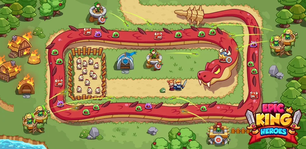 Epic King Heroes v1.0.56 MOD APK (Damage Multiplier, Currency, God Mode)
