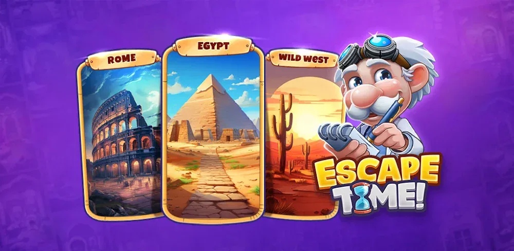 Escape Time v2.35.1 MOD APK (Unlimited Money, Life)