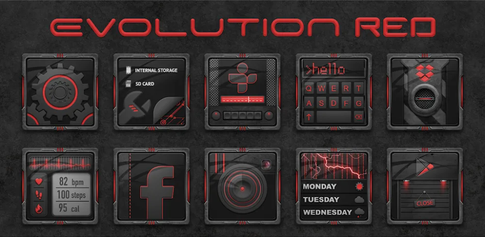 Evolution Red v2.6 APK (Full Version)