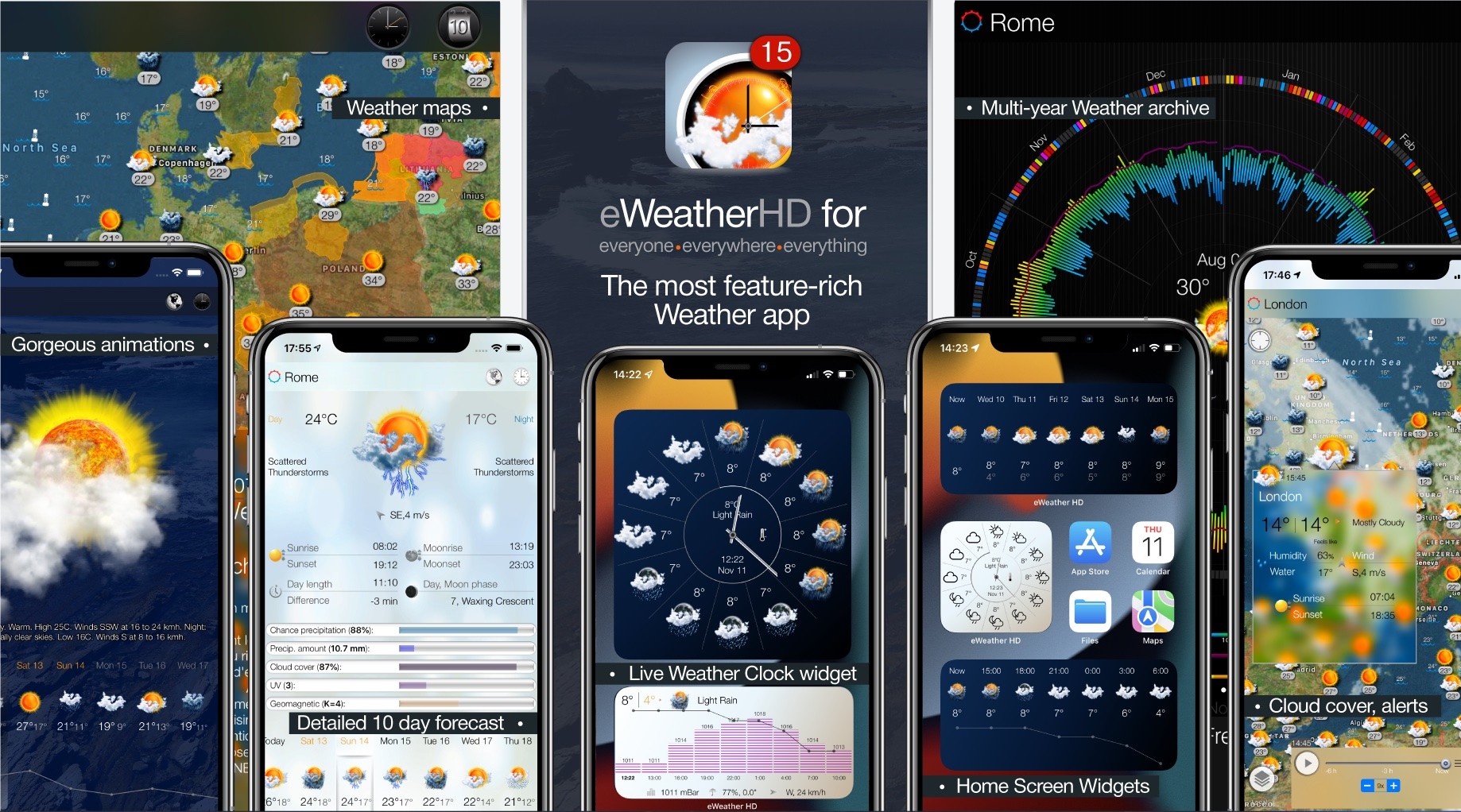 eWeather HD v9.3.9 MOD APK (Premium Unlocked)