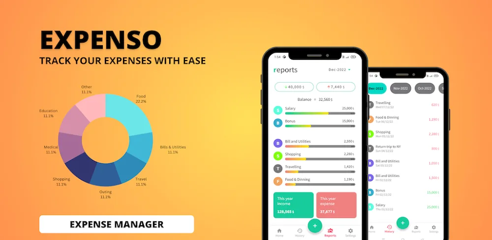 Expenso v2.0.0 APK (Full Version)