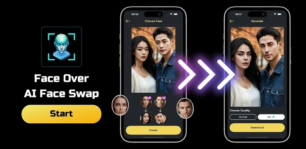 Face Over v112 MOD APK (Premium Unlocked)