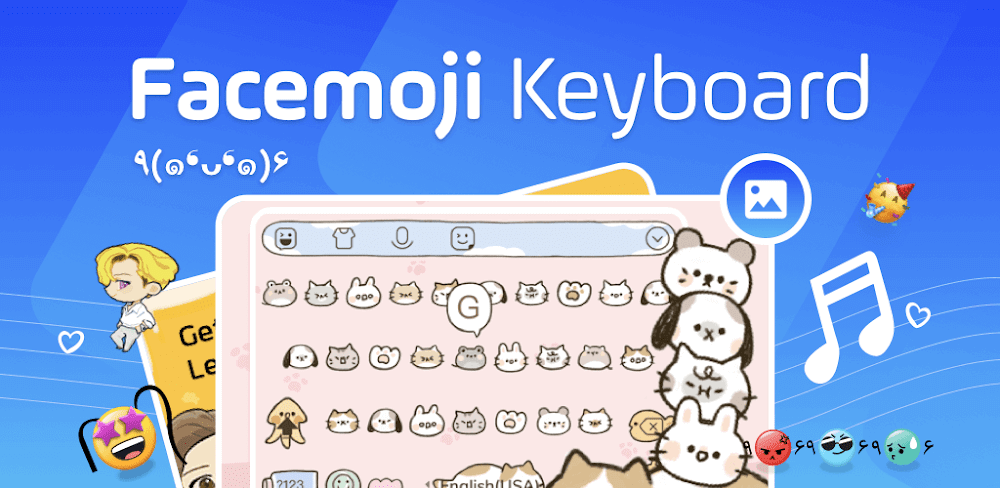 Facemoji Keyboard v3.6.6.3 MOD APK (Premium Unlocked)