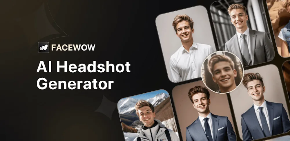 Facewow AI Headshot Generator v1.2.2.1 MOD APK (Premium Unlocked)