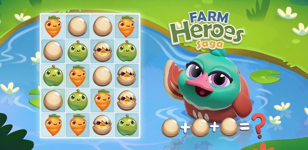 Farm Heroes Saga v6.90.15 MOD APK (Unlimited Moves/Booster)