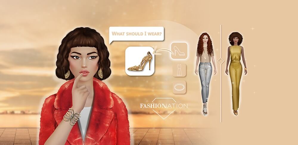 Fashion Nation MOD APK v0.17.1 (Unlimited Money, Tickets)