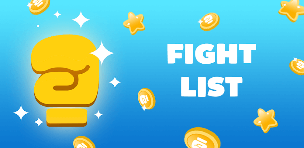 Fight List v5.8.0 MOD APK (Unlimited Money)
