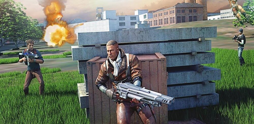 Squad Survival Free Fire Battlegrounds v5.4.1 MOD APK (God Mode, Dumb Enemy)