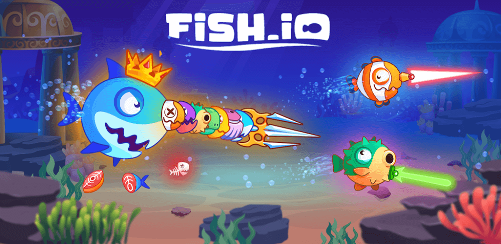 Fish.IO v2.1.0 MOD APK (Menu, Unlimited Energy, Speed)
