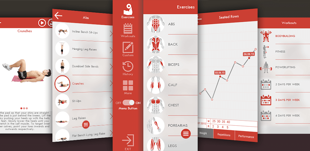 Fitness & Bodybuilding v3.7.4 MOD APK (Premium Unlocked)