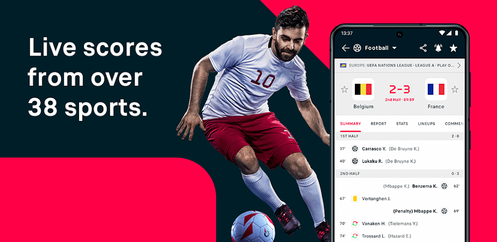 FlashScore Plus v26.5.3 MOD APK (Ad-Free)