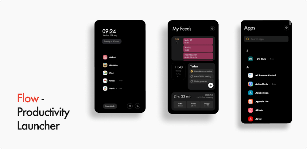 Flow Minimalist Launcher v40.1.6 MOD APK (Premium Unlocked)