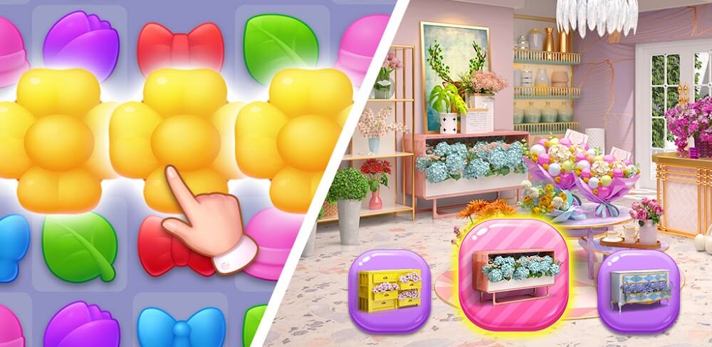 Flower Shop Makeover v6.1.0 MOD APK (Unlimited Money)