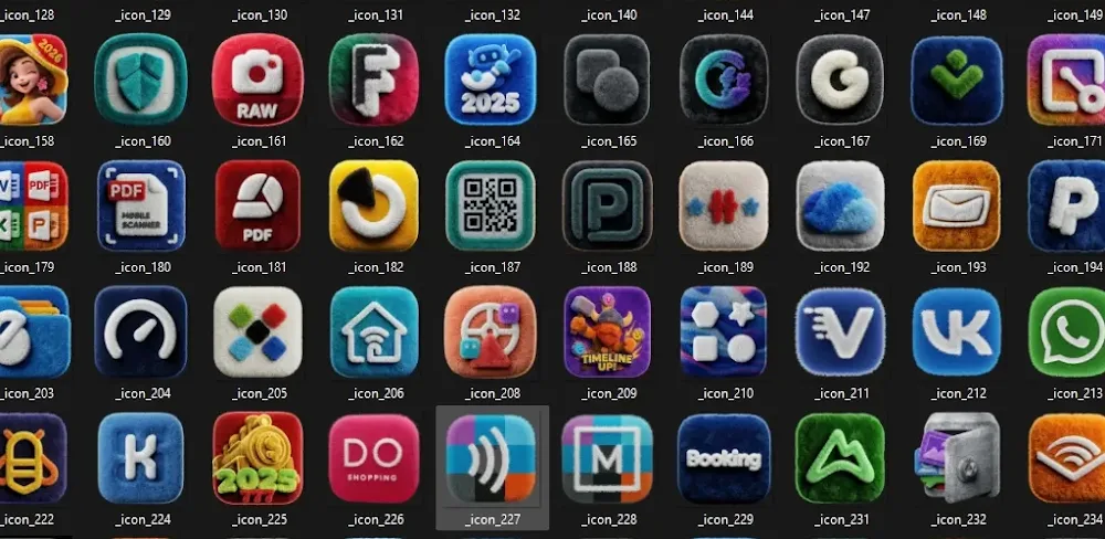 Fluffy 3D Icon Pack v1.4.1 APK (Full Version)
