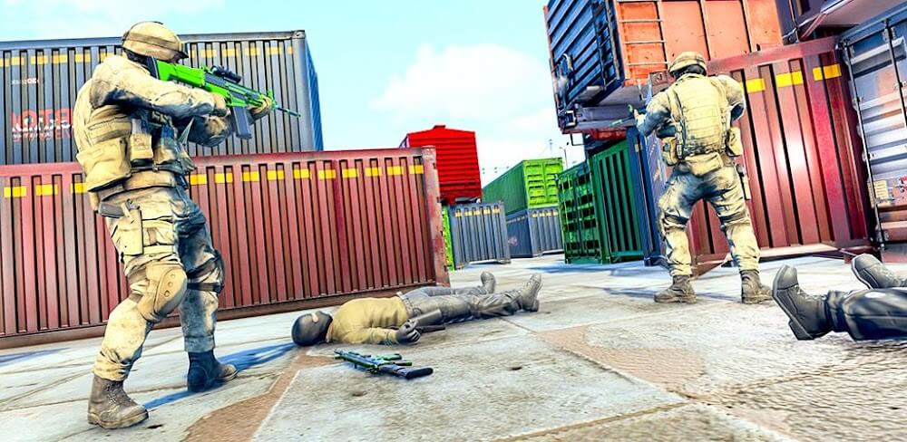 Fps Critical Shooting Strike Warzone Antiterrorism v1.0.5 MOD APK (God Mode, Dumb Enemy)
