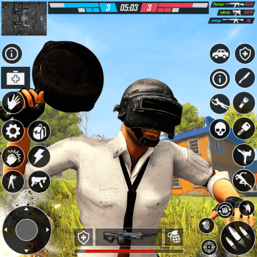 FPS Encounter Strike Offline v1.0.54 MOD APK (God Mode, Dumb Enemy)