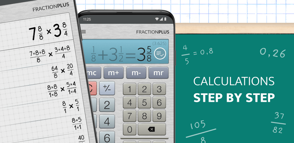 Fraction Calculator Plus v6.1.7 MOD APK (Premium Unlocked)