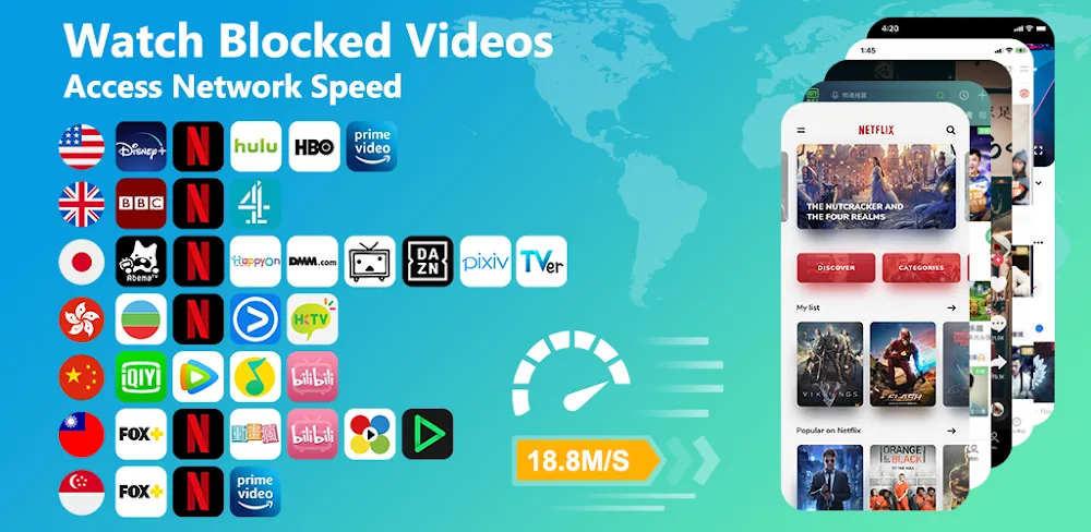 Free VPN Super v2.4.9.3 MOD APK (Premium Unlocked)