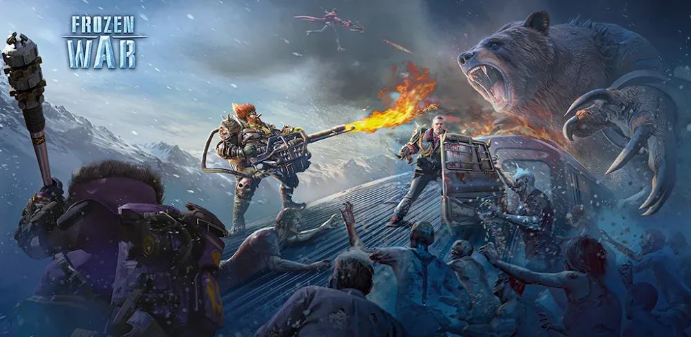 Frozen War: Endless Frost v1.11.2 MOD APK (Menu, Damage, VIP Unlocked)