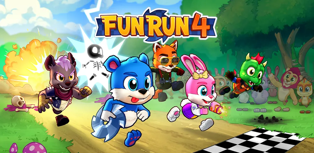 Fun Run 4 v2.40.0 MOD APK (Speed Game, No ADS)