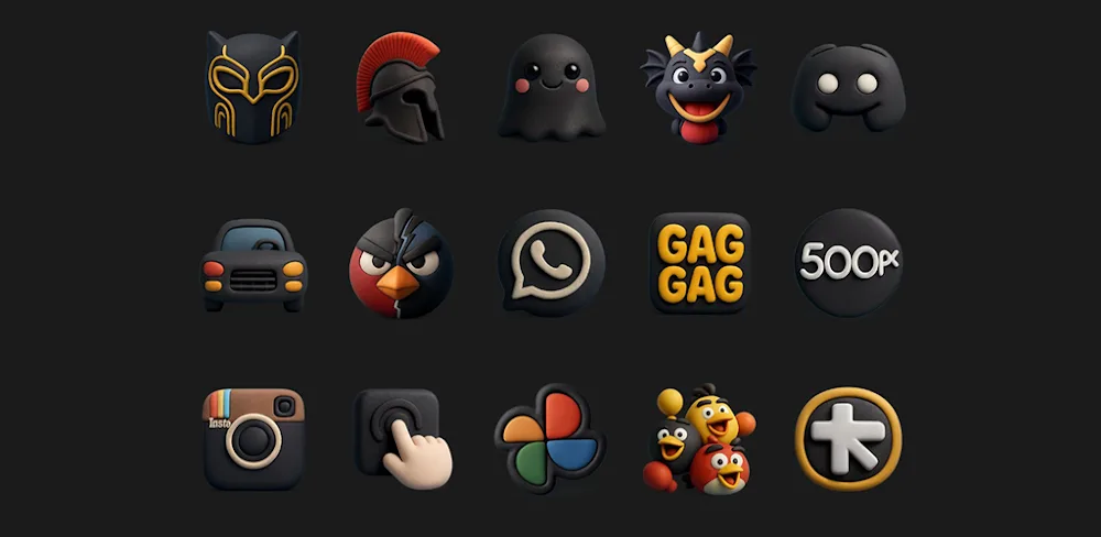 Funko Dark - Icon Pack v1.5 APK (Full Version)