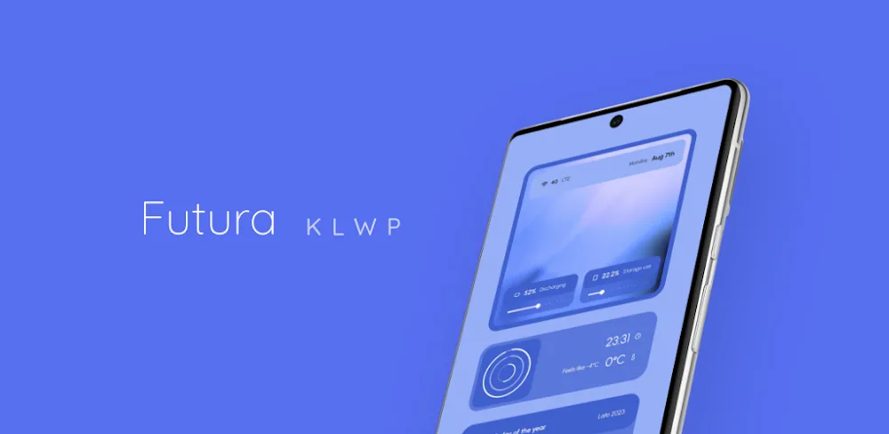 Futura KLWP v5.7 APK (Full Version)