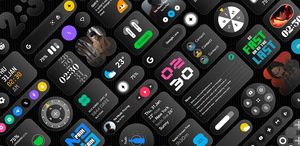 Glass Widgets v1.4 APK (Full Version)