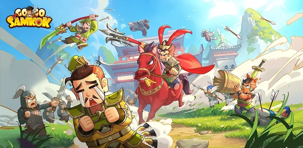 Go Go Samkok v2.1.355 MOD APK (Menu, Damage & Defense Multiplier)
