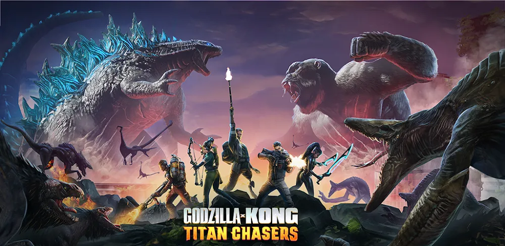 Godzilla x Kong: Titan Chasers v1.7.2 MOD APK (Menu, God Mode, High Damage)