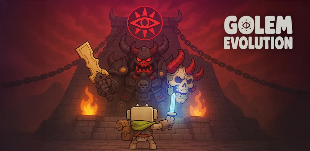 Golem Evolution v1.4.31 MOD APK (Menu, Unlimited Currency, Damage, God Mode)