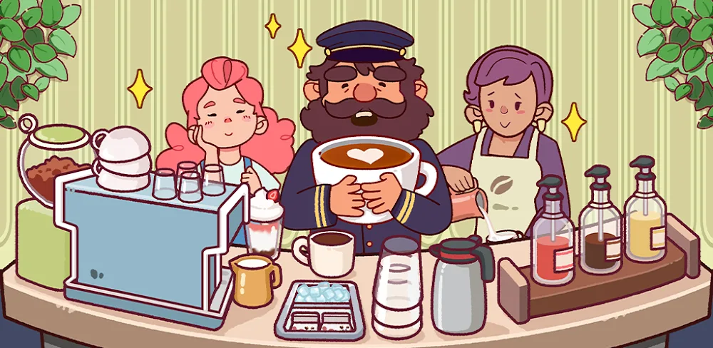 Good Coffee, Great Coffee v1.17.5 MOD APK (Mod, Unlimited Money)