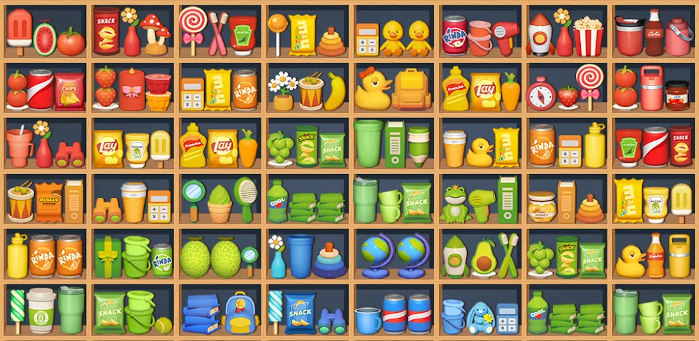 Goods Puzzle: Sort Challenge v5.04 MOD APK (Unlimited Money)
