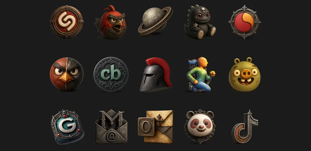 Goth - Icon Pack v1.1 APK (Full Version)