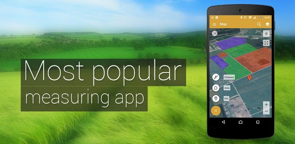 GPS Fields Area Measure Pro v5.3.0 APK (Premium Unlocked)
