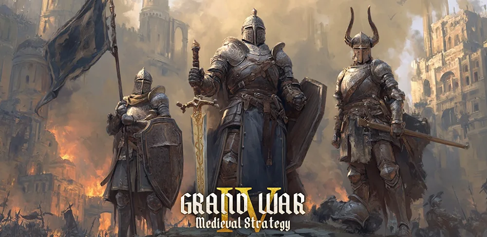 Grand War 4: Medieval Strategy v0.3.67 MOD APK (Free Purchase)