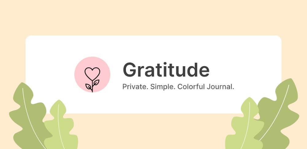 Gratitude: Daily Journal v7.1.7 MOD APK (Premium Unlocked)