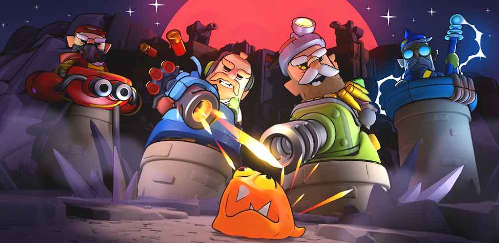 Greedy Defender v0.4.0 MOD APK (Menu, Free Upgrade, Damage)