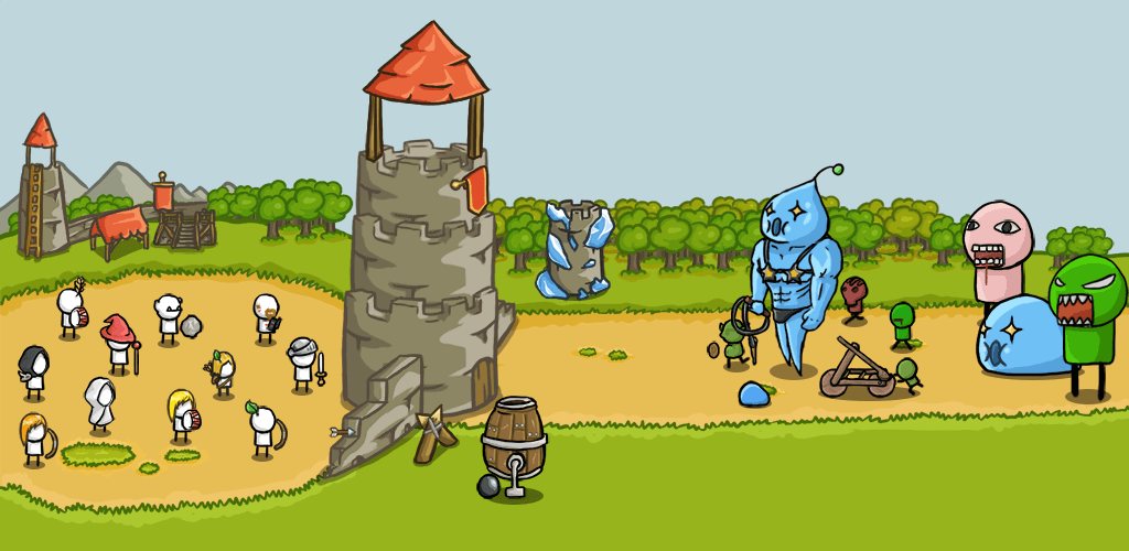 Grow Castle v1.50.14 MOD APK (One Hit, God Mode, Money)