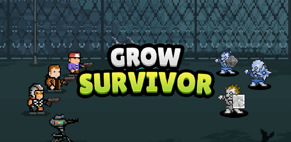 Grow Survivor v8.2.9 MOD APK (Gold Injection, Auto Shoot, Hight Damage)