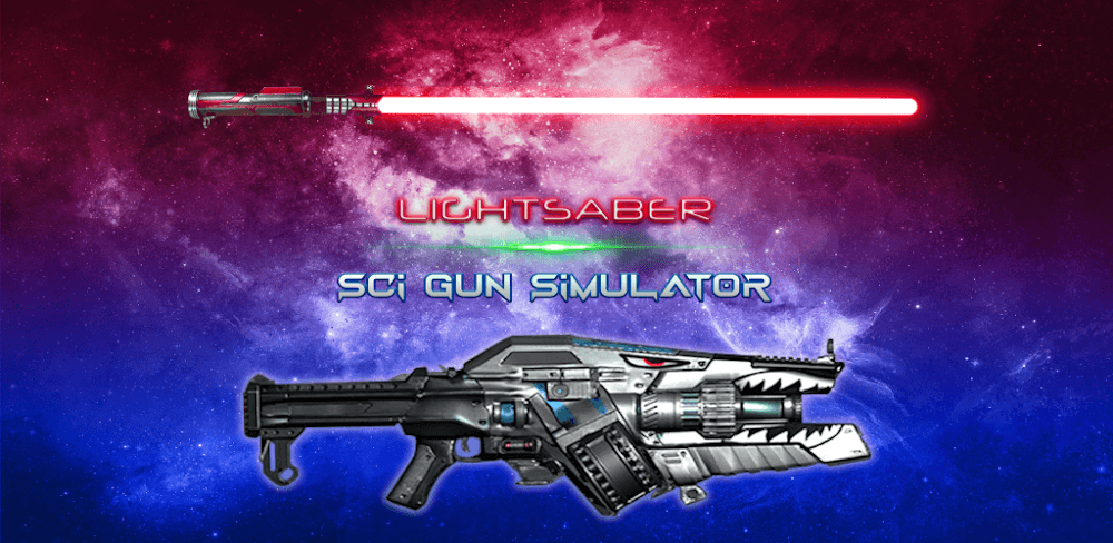 Gun Simulator & Lightsaber v3.1 MOD APK (Free Rewards)