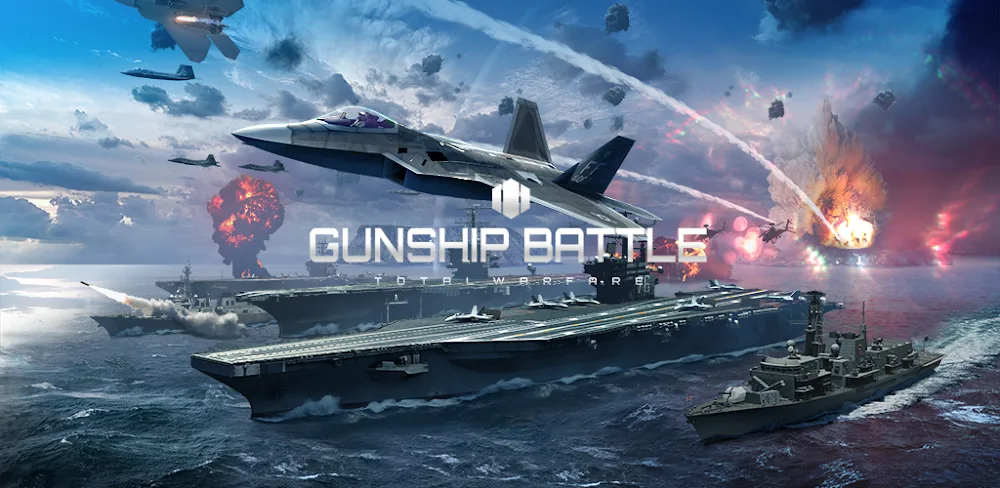 Gunship Battle Total Warfare v8.9.3 MOD APK (Menu, Unlimited All)