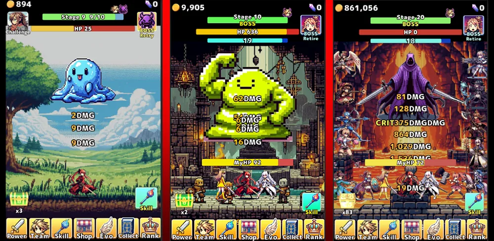Hack and slash clicker v1.0127 MOD APK (Mega Mod)