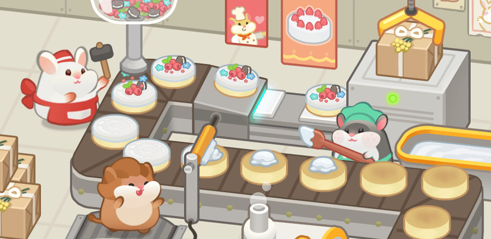 Hamster Cake Factory v1.0.67 MOD APK (Unlimited Money)