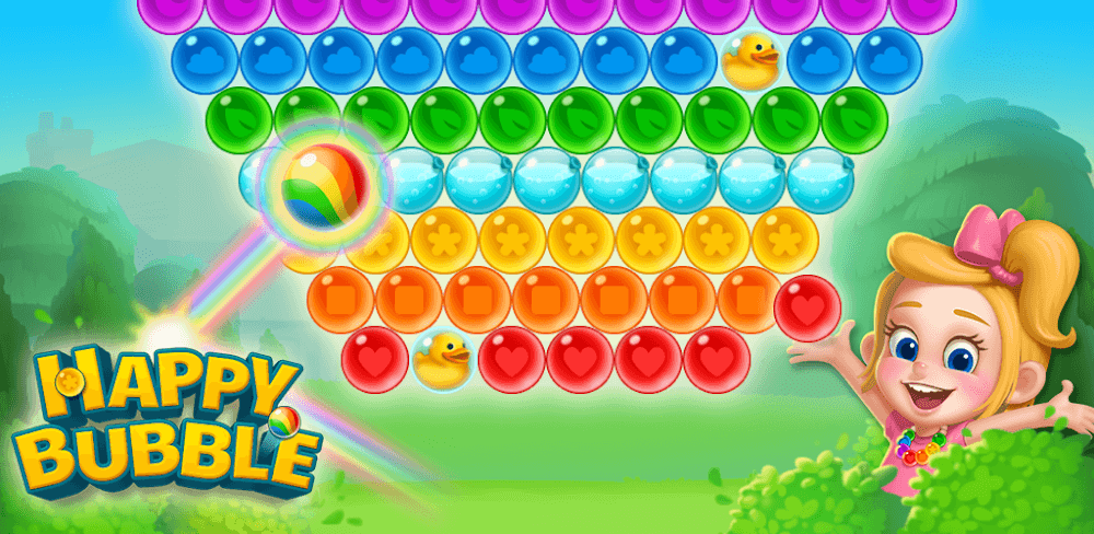 Happy Bubble: Shoot n Pop v2604.0.5 MOD APK (Auto Win)