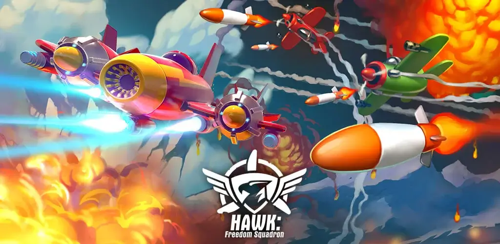 HAWK: Airplane Space v42.4.31686 MOD APK (Damage/Defense Multiplier)